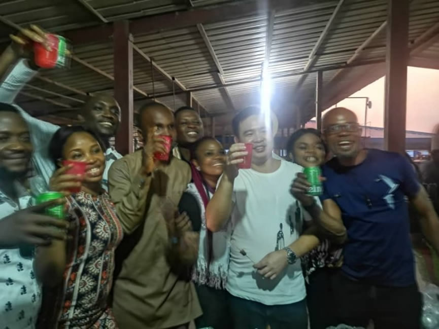 End of the year 2019 Party celebration with the Managing Director